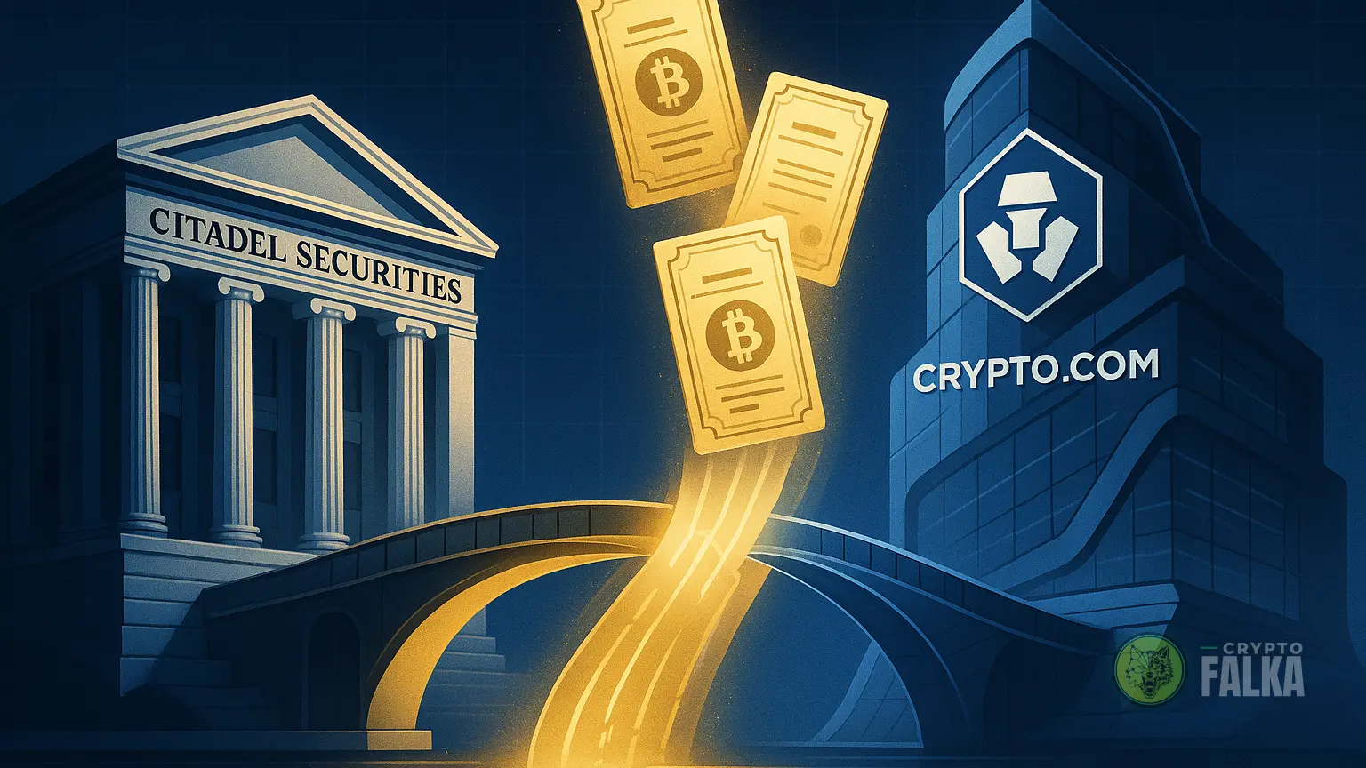 A Citadel Securities 400 millió dollárt fektet a Crypto.com-ba