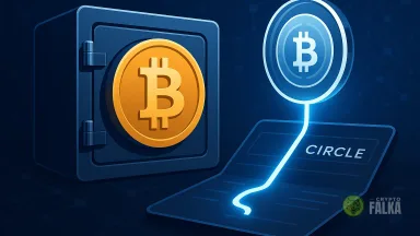 A Circle intézményeknek kínál Bitcoinnal fedezett USDC-hitelt