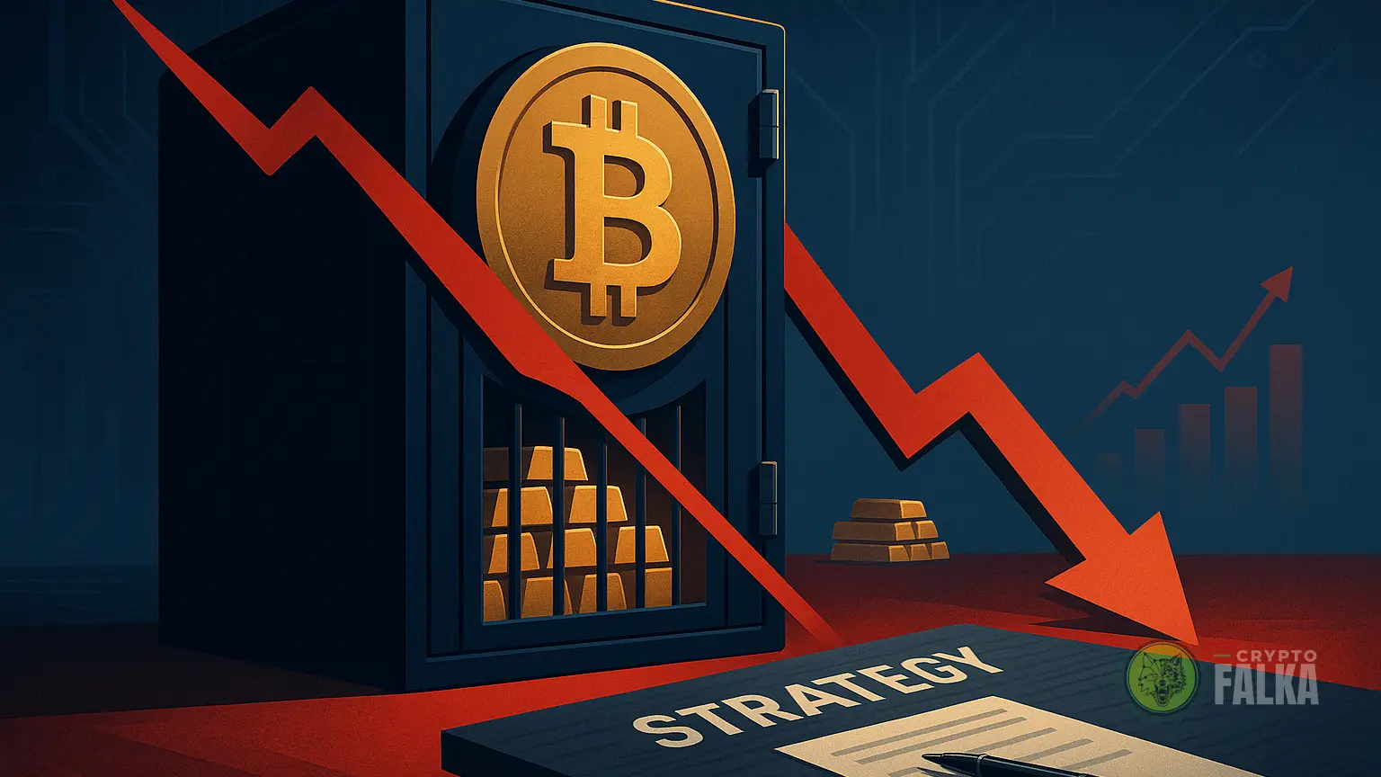 A Strategy 8,2 milliárd dolláros veszteséget jelentett Bitcoin miatt