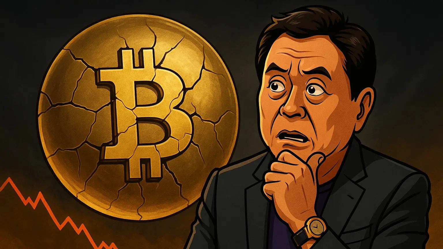 A „Gazdag papa, szegény papa” szerzője szerint kipukkanhat a Bitcoin-buborék
