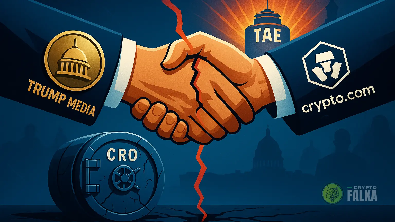 A Trump Media felmondja a Crypto.com két kriptós megállapodását