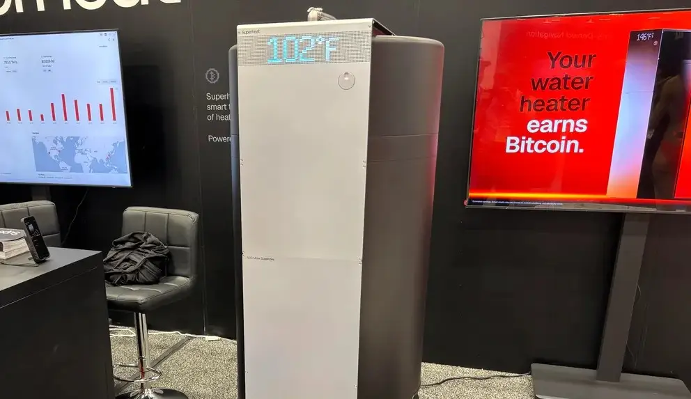 Ez a vízmelegítő Bitcoint bányászik és csökkenti a rezsit