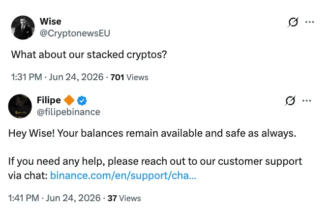 Filipe binance