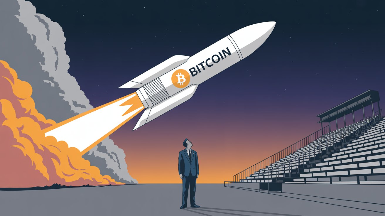 Bitcoin árfolyam új csúcson, de a lakossági befektetőknek nyoma sincs