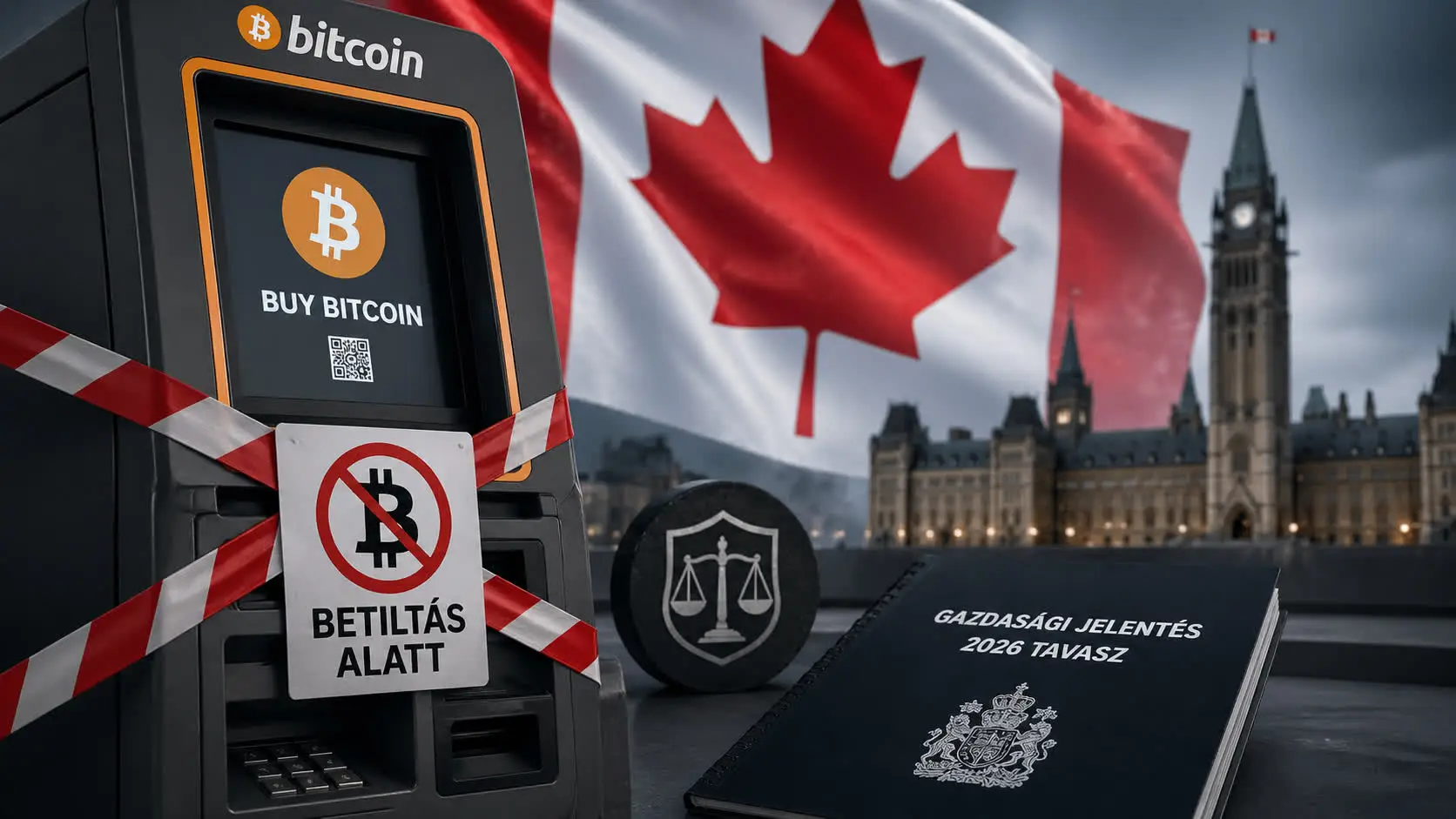 Kanada betilthatja a Bitcoin ATM-eket