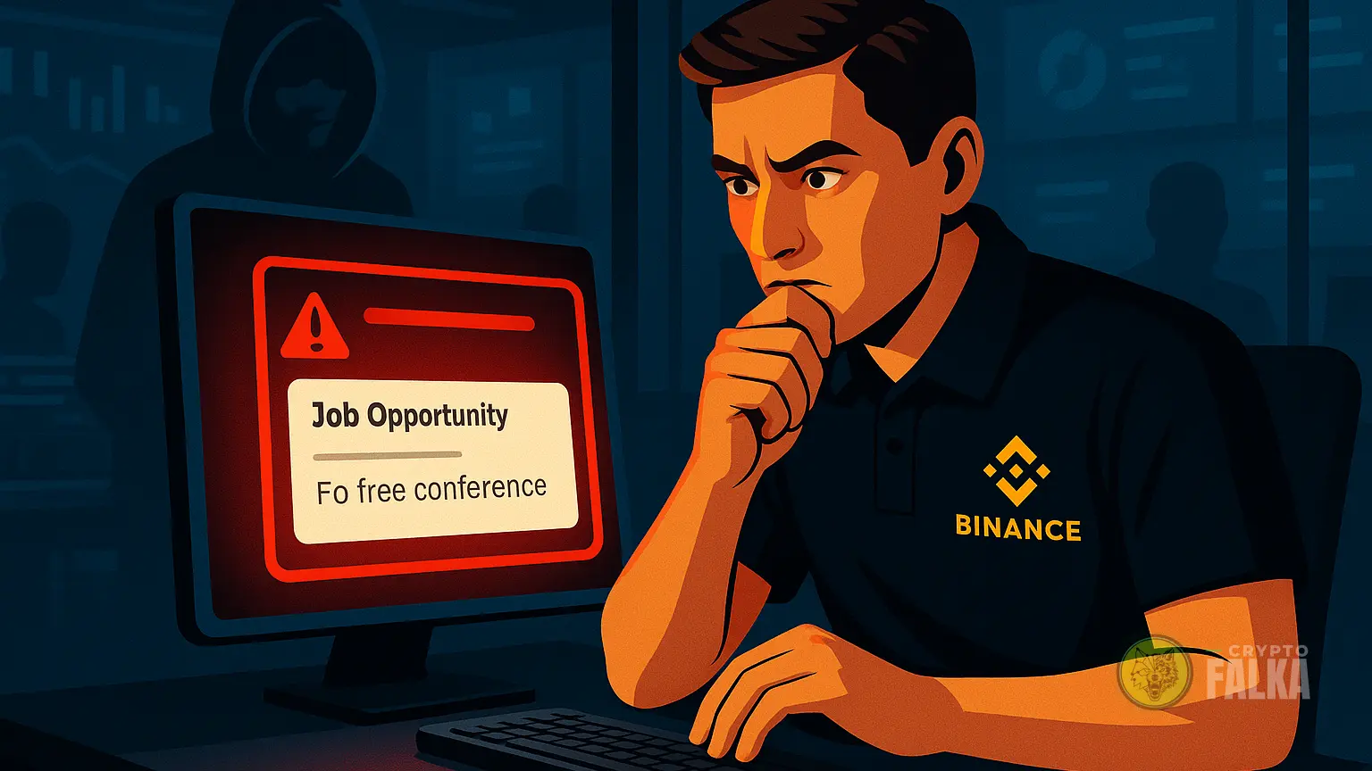 A Binance havonta teszteli dolgozóit hamis adathalász támadásokkal