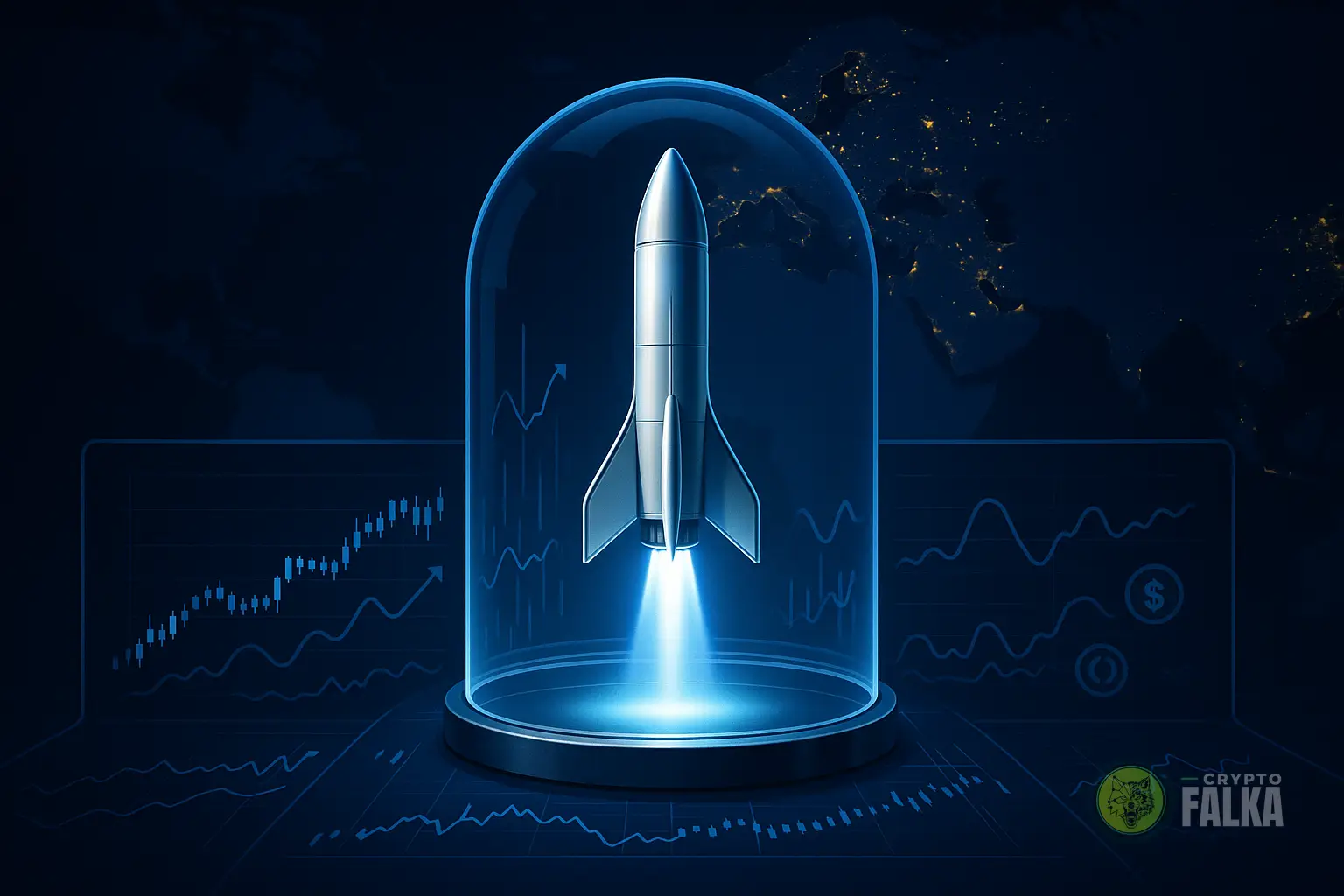 Coinbase pre-IPO piacot nyit a SpaceX értékelésére