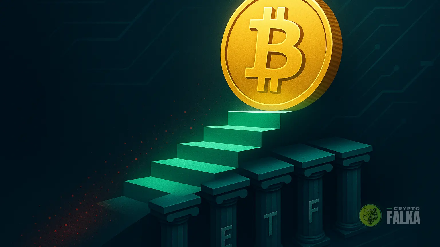 Öt napja áramlik a tőke az amerikai Bitcoin ETF-ekbe