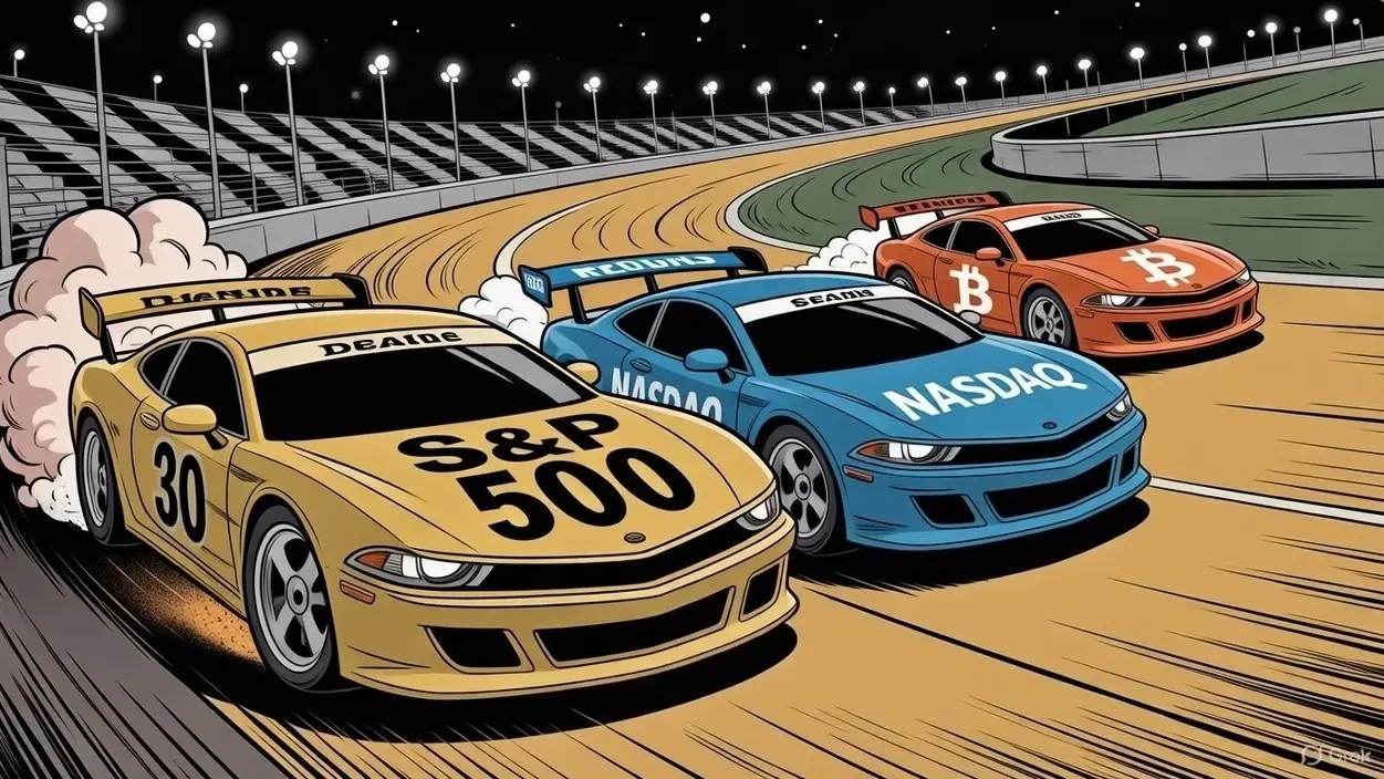 A Bitcoin elszakadni látszik a részvénypiactól 2025 második felében