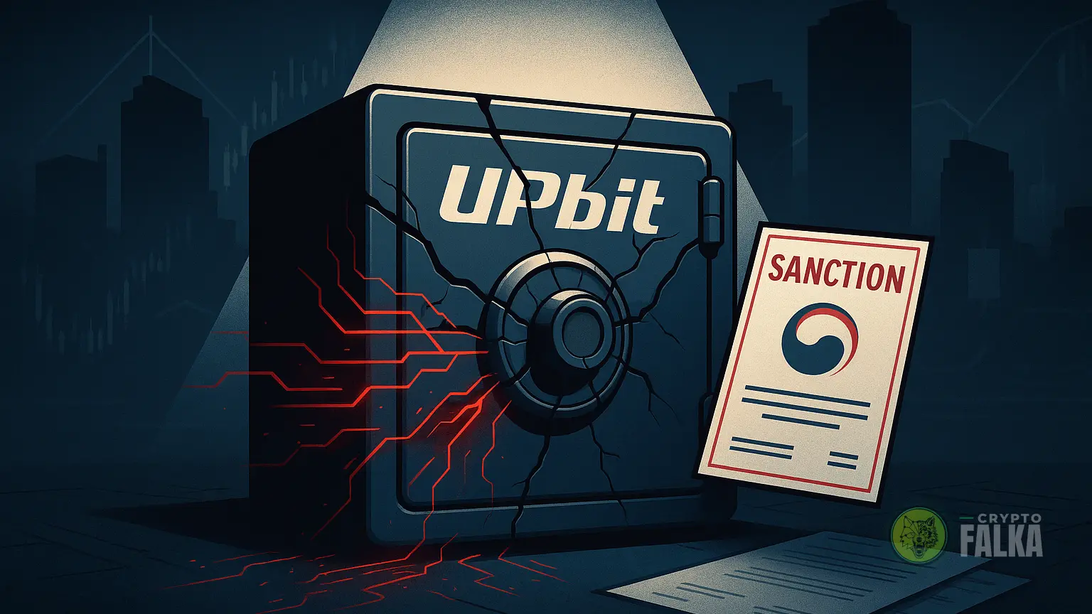 Szankciós eljárást indítottak az Upbit ellen a 36 milliós hack miatt