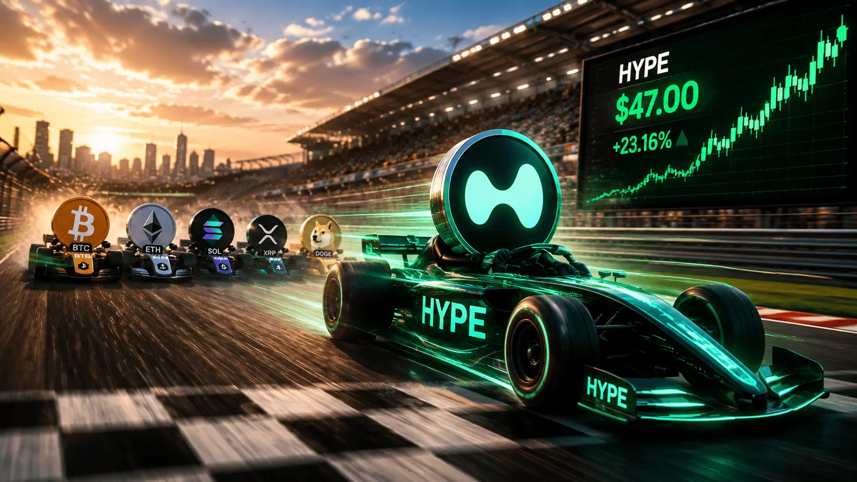 Miért emelkedik a Hyperliquid amikor minden más esik
