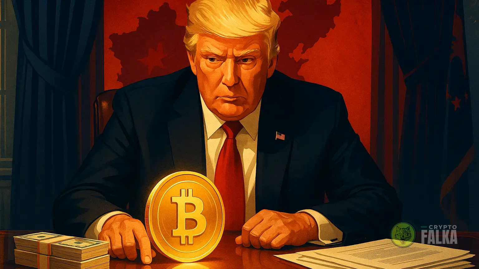 Trump a választói bázis és Kína miatt lett a Bitcoin támogatója