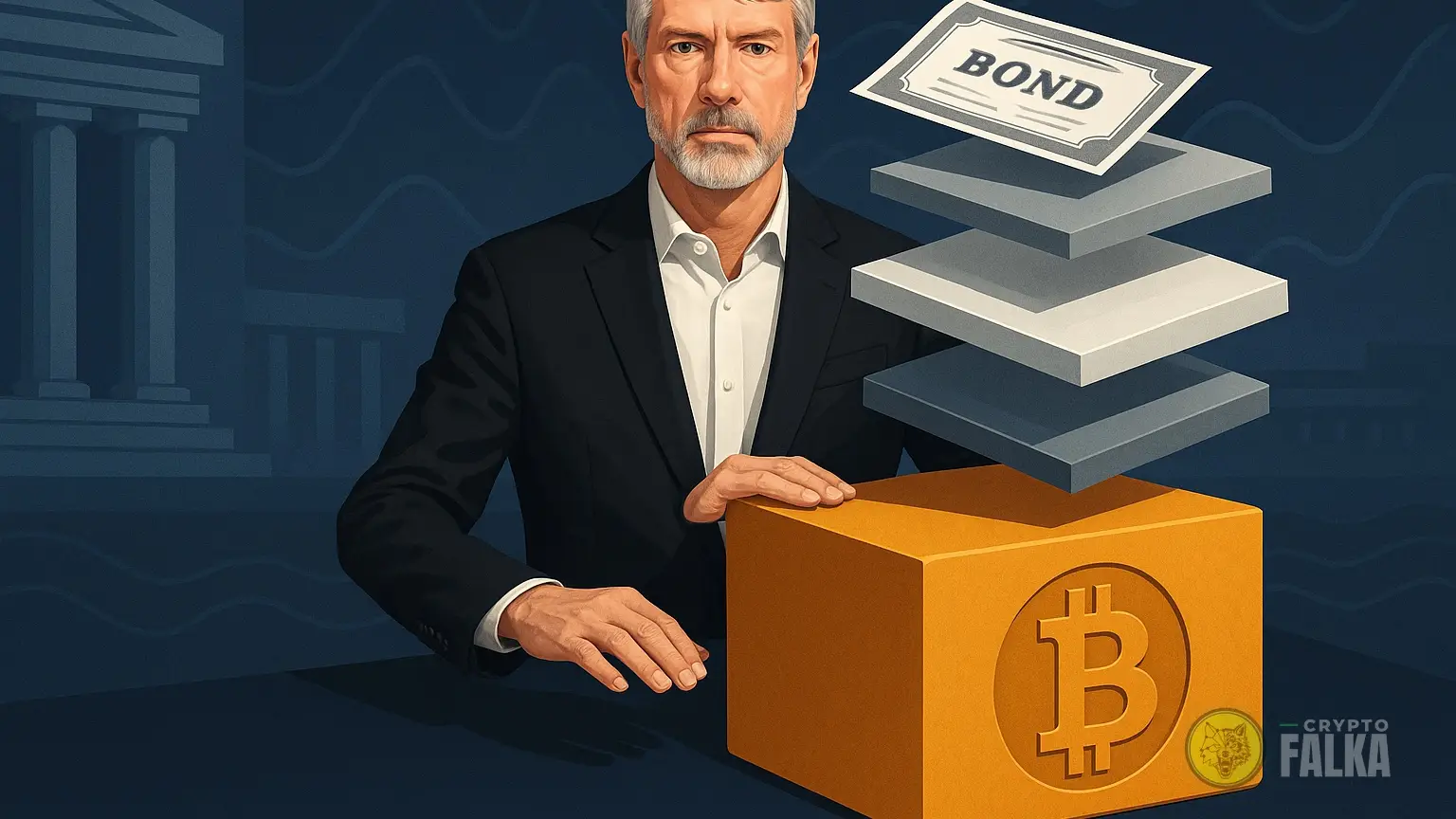 Saylor szerint a Strategy BTC-re építi az új hitelpiacot