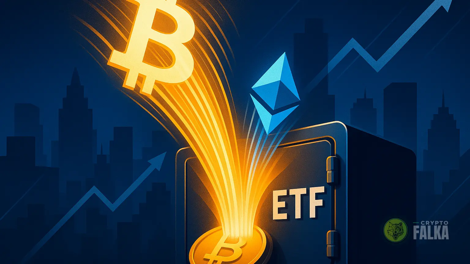608,3 millió dollár áramlott az amerikai spot Bitcoin ETF-ekbe