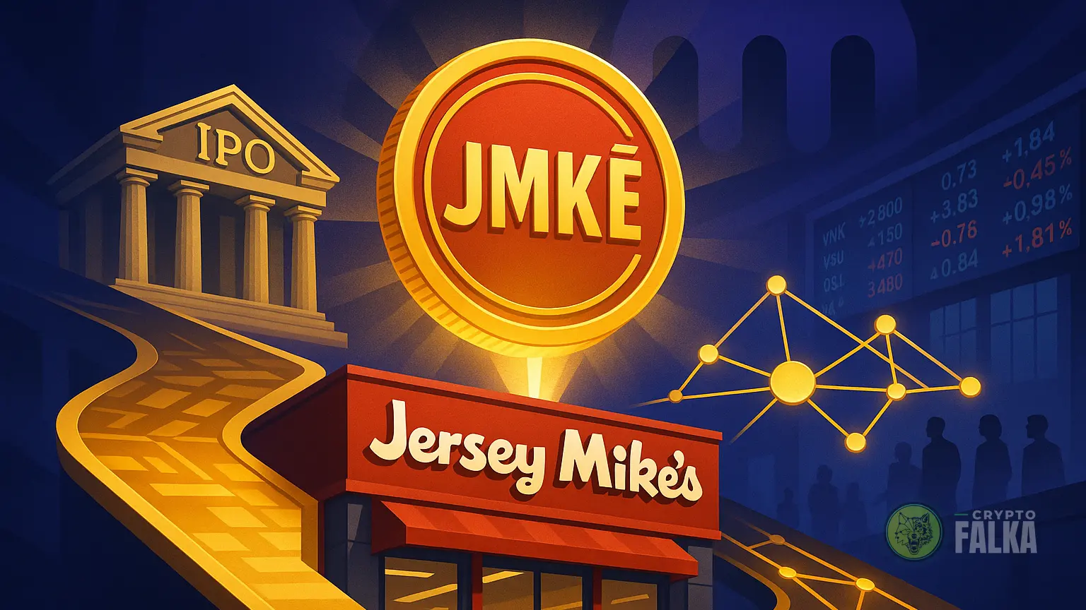 A Kraken megnyitja a Jersey Mike’s részvényjegyzését