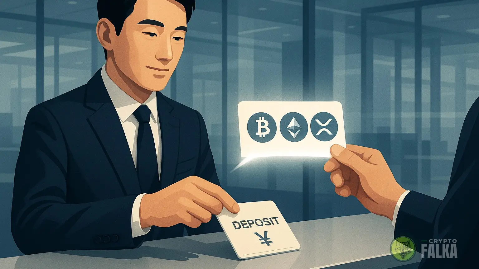 SBI Shinsei kriptókuponokat ad a japán bankbetétek mellé