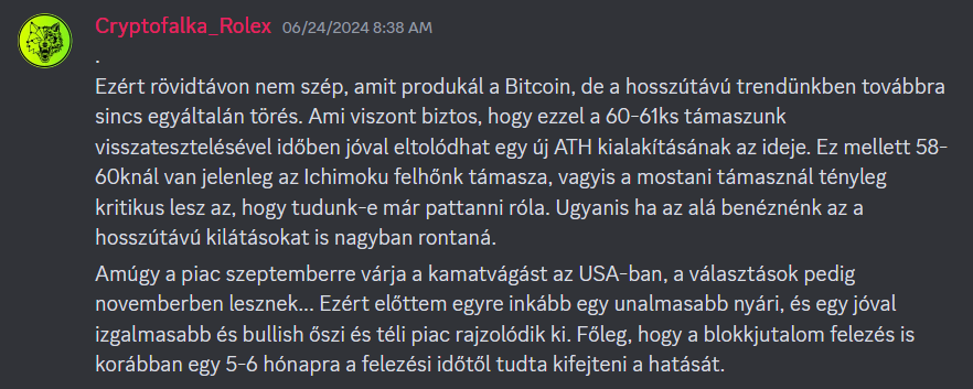 bitcoin rolex elemzés I Cryptofalka