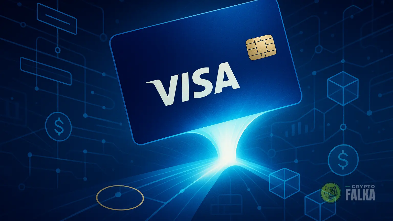 A Visa blokkláncos hitellel bővíti stablecoin-kártyás üzletét