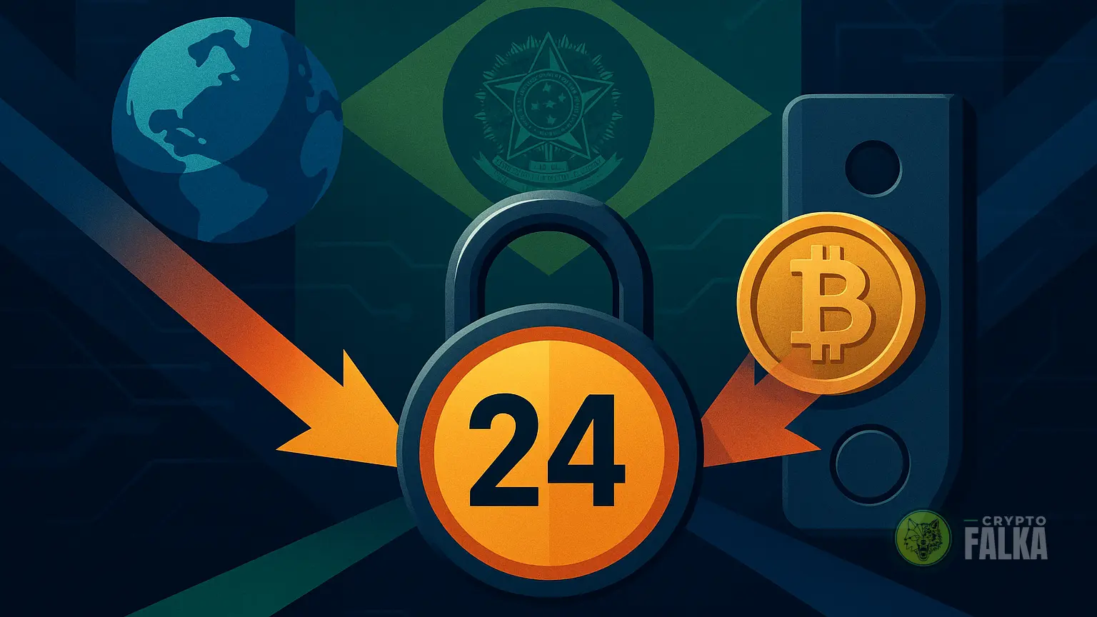 Brazília 24 órás visszatartást ír elő egyes kriptós utalásoknál