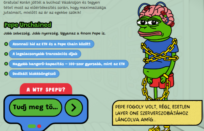pepe unchained I Cryptofalka