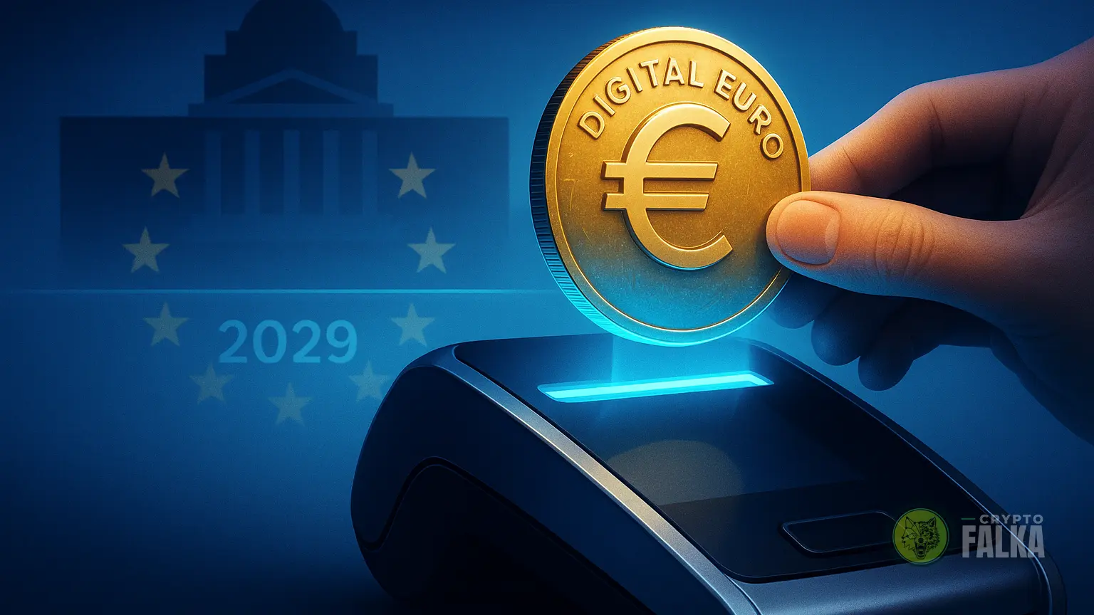 A digitális euró 2029 előtt nem kerülhet a mindennapokba