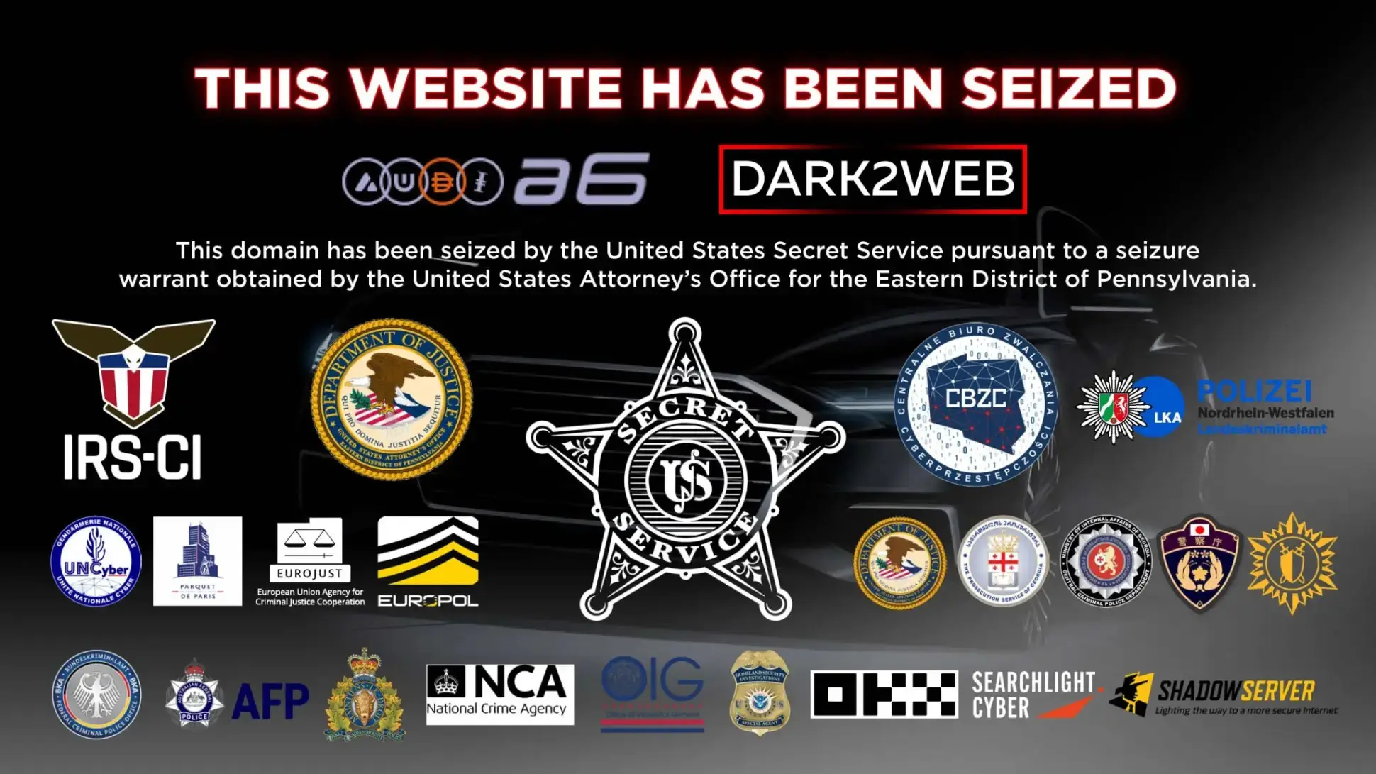 Europol, lefolglat weboldalak Europol, lefolglat weboldalak