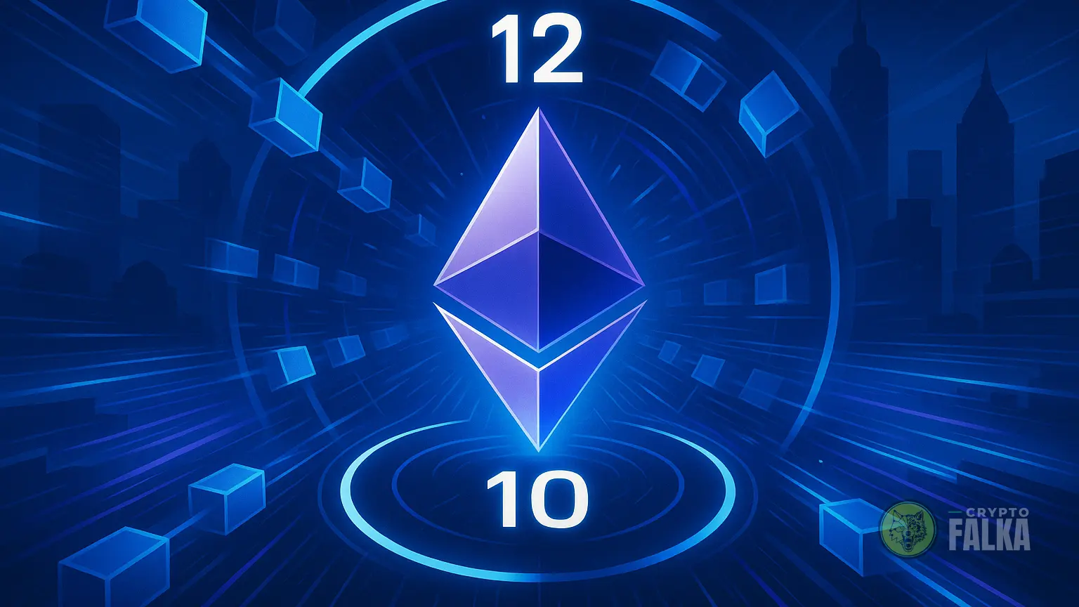 10 másodpercre csökkentenék az Ethereum blokkidejét