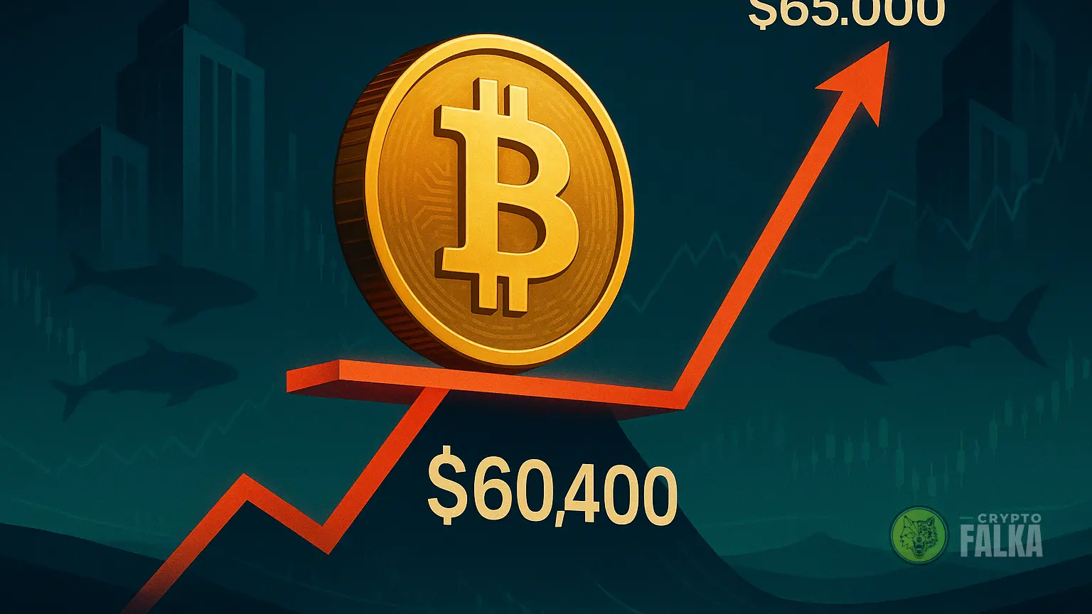 A Bitcoin 60 400 dolláros támasza lett a piac fő szintje