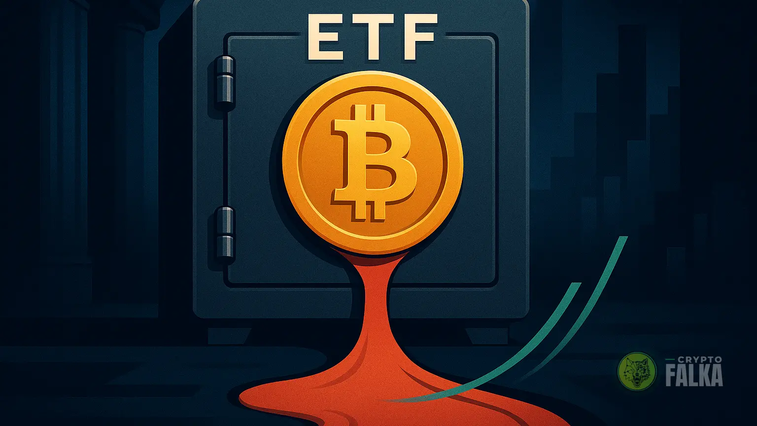 Megtört a Bitcoin ETF-ek 2,7 milliárd dolláros eladási hulláma