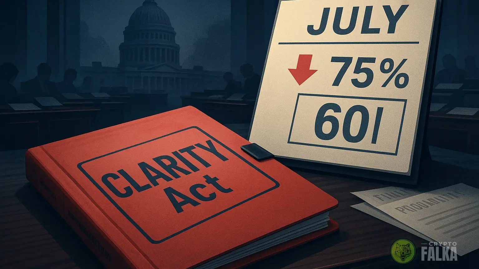 Galaxy Digital 60 százalékra vágta a CLARITY Act esélyeit