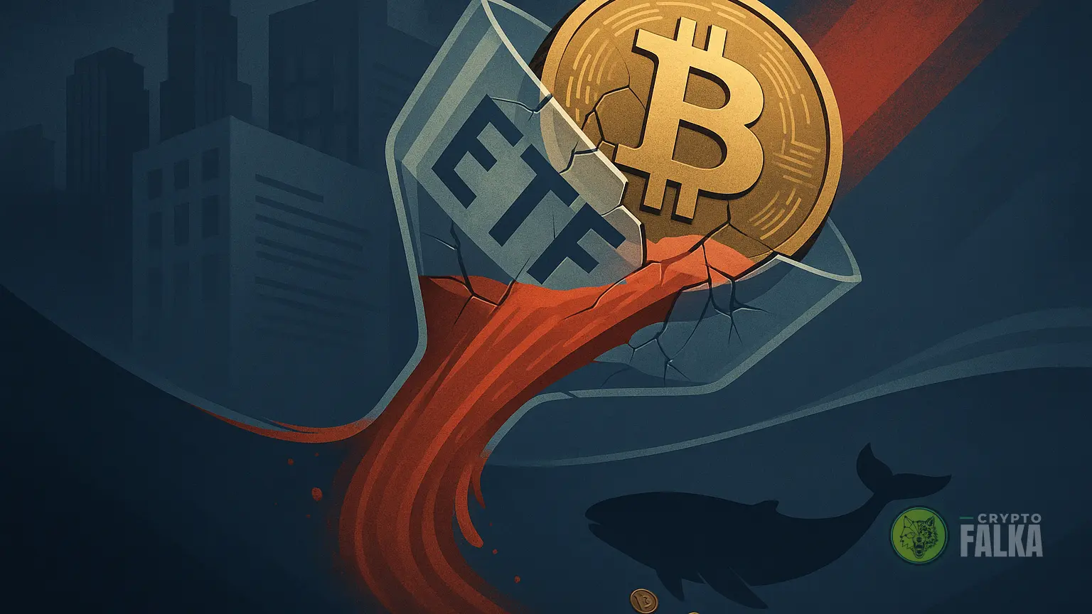 Az amerikai Bitcoin ETF-ekből 425 millió dollár távozott