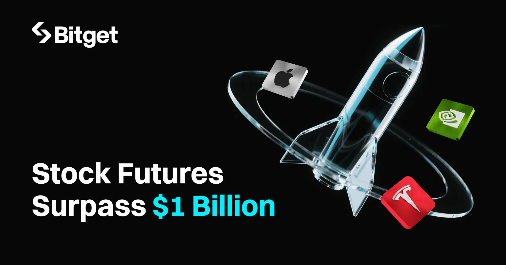 A Bitget átlépte az 1 milliárdos forgalmat: a részvényfutures a kriptópiacon