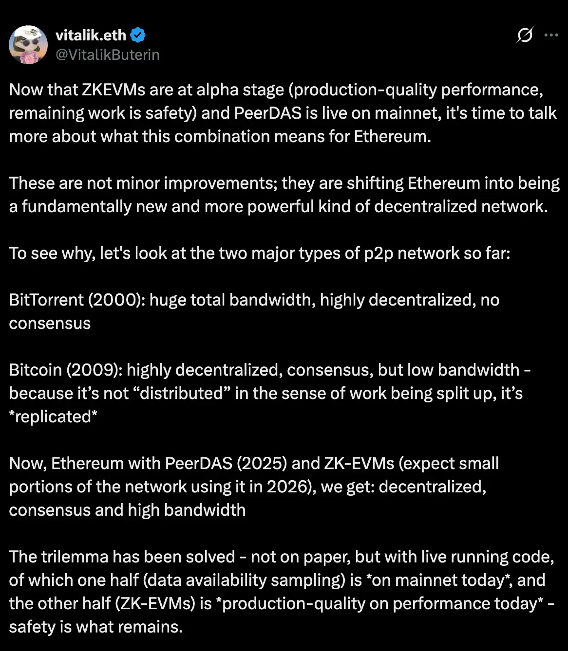 Vitalik tweet Cryptofalka