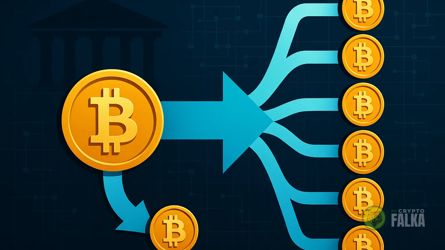 A BIS hatszoros eltérést talált a Bitcoin-láncon mért forgalmában