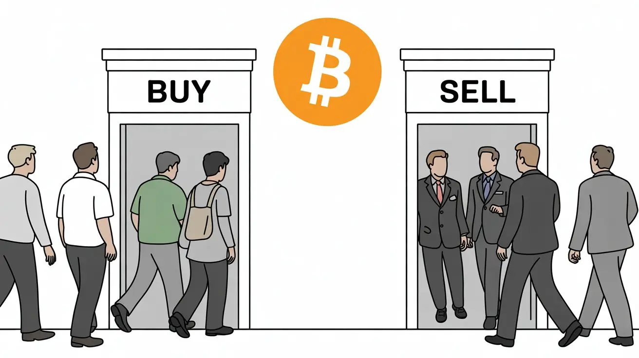 BTC és ETH piaci dinamika: kiskereskedők vásárolnak, a bálnák eladnak