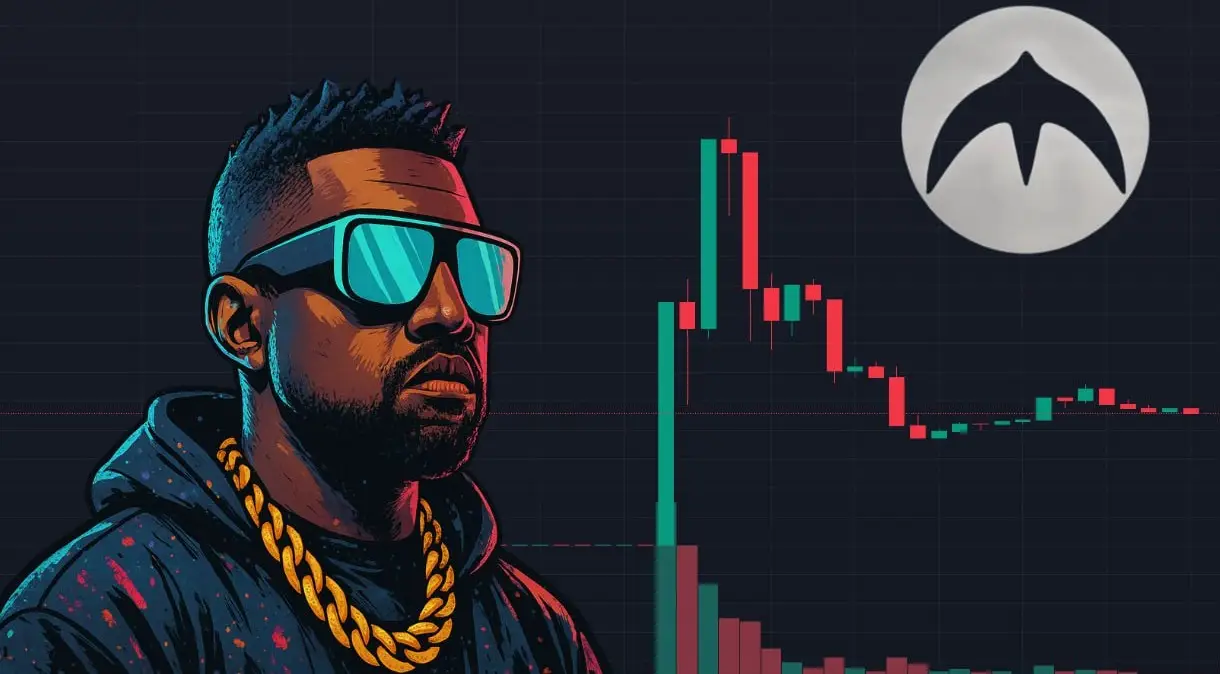 Kanye West kriptója a pump and dump tökéletes példája