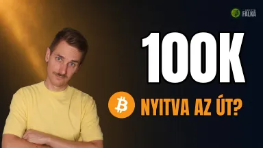Újra 100 ezer dollár felé tart a Bitcoin?