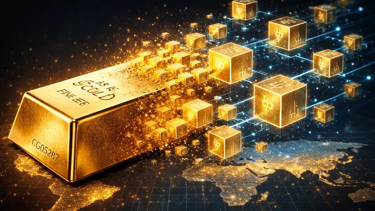 Egy új platform formálhatja a tokenizált arany piacát Egy új platform formálhatja a tokenizált arany piacát