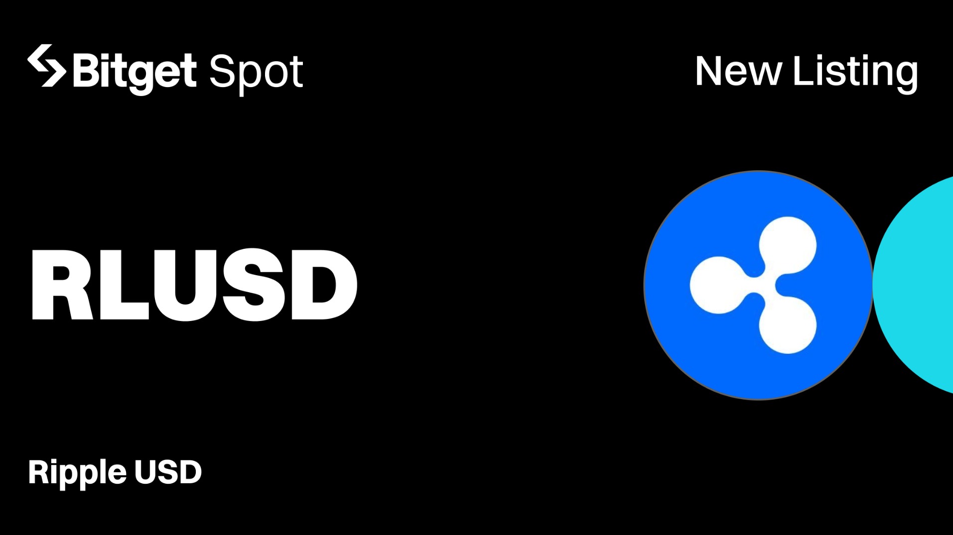 A Bitget kriptotőzsde listázza a Ripple stabilcoinját