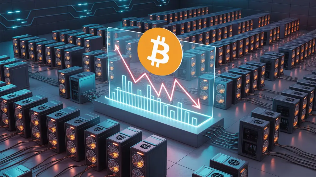 A Bitcoin hashprice 40 dollárnál, a bányászok túlélő módba kapcsolnak