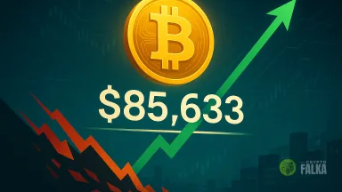 Közel nyolchavi csúcsra ért a Bitcoin árfolyama 85 000 dollár felett