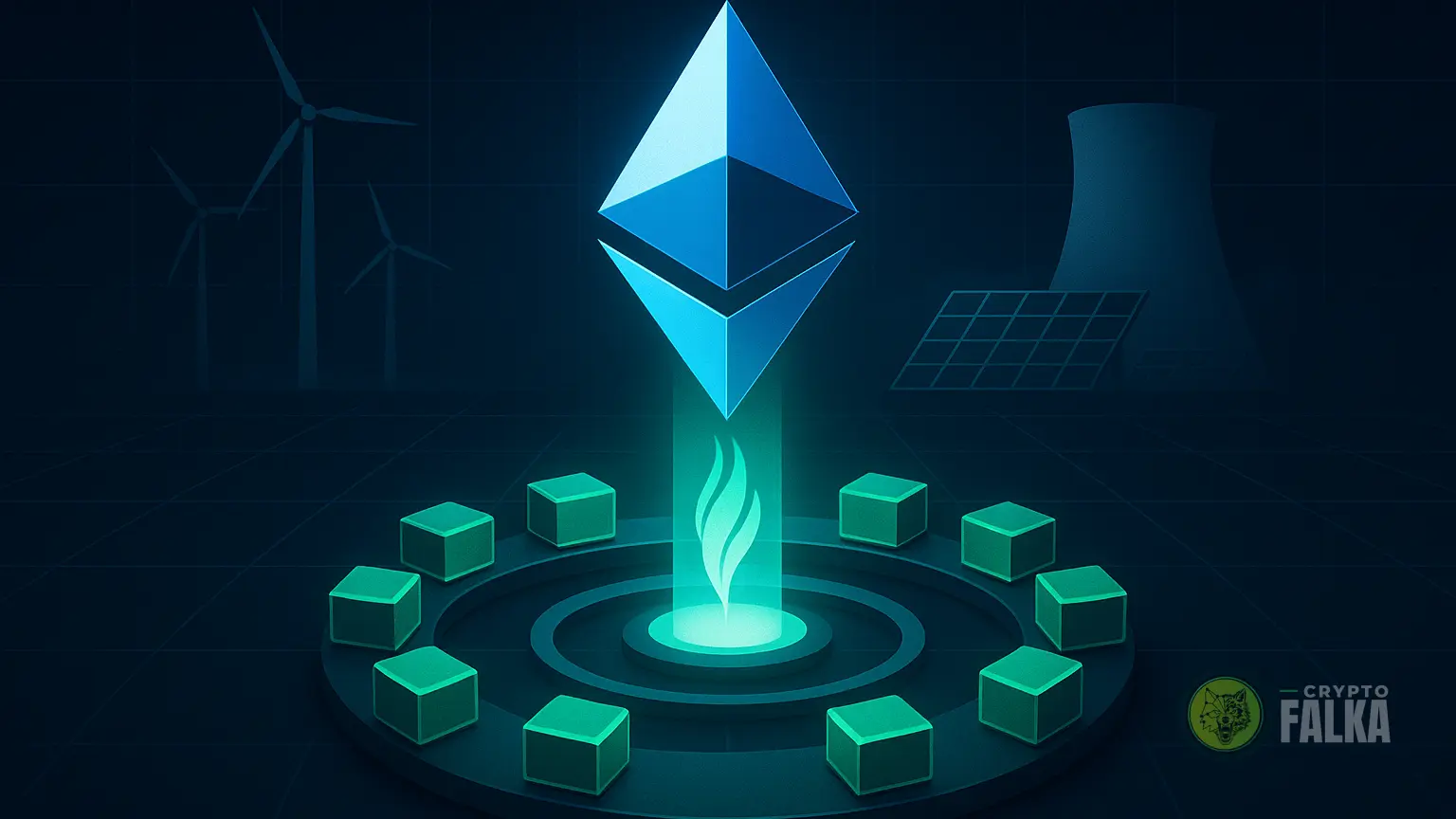 Az Ethereum energiaintenzitása a legalacsonyabbak között van