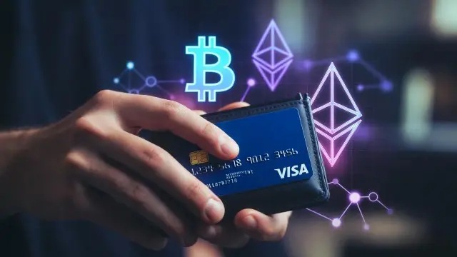 Robbanásszerűen nőtt a Visa kriptókártyák forgalma 2025-ben