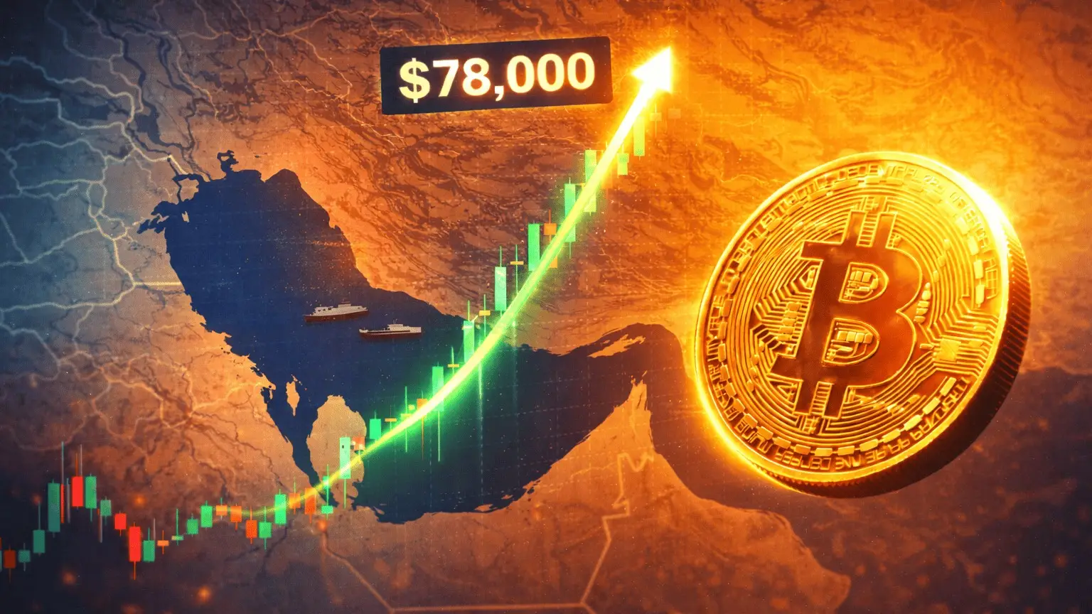 Bitcoin benézett 78 ezer dollár fölé, közel egymilliárd dollár égett el