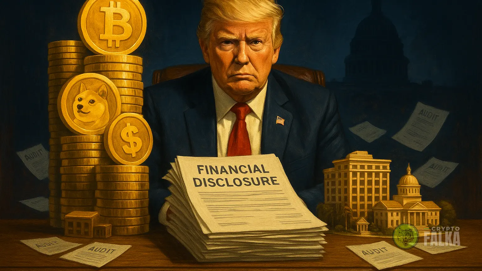 Trump 2025-ben több pénzt keresett kriptóból, mint ingatlanból Trump 2025-ben több pénzt keresett kriptóból, mint ingatlanból