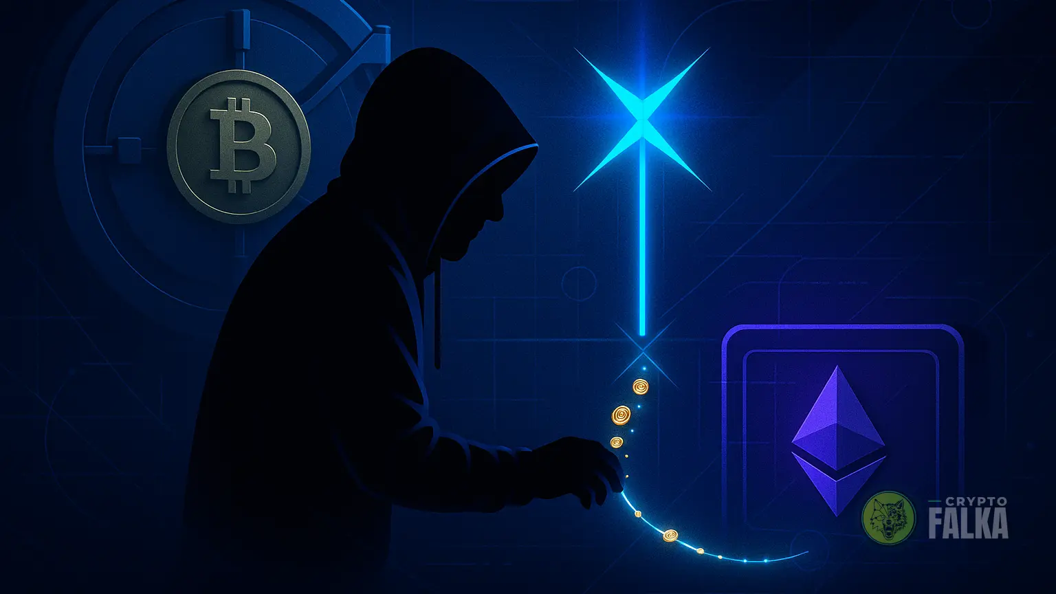 Ethereumra kezdte váltani a Coldcardból ellopott Bitcoint a hacker