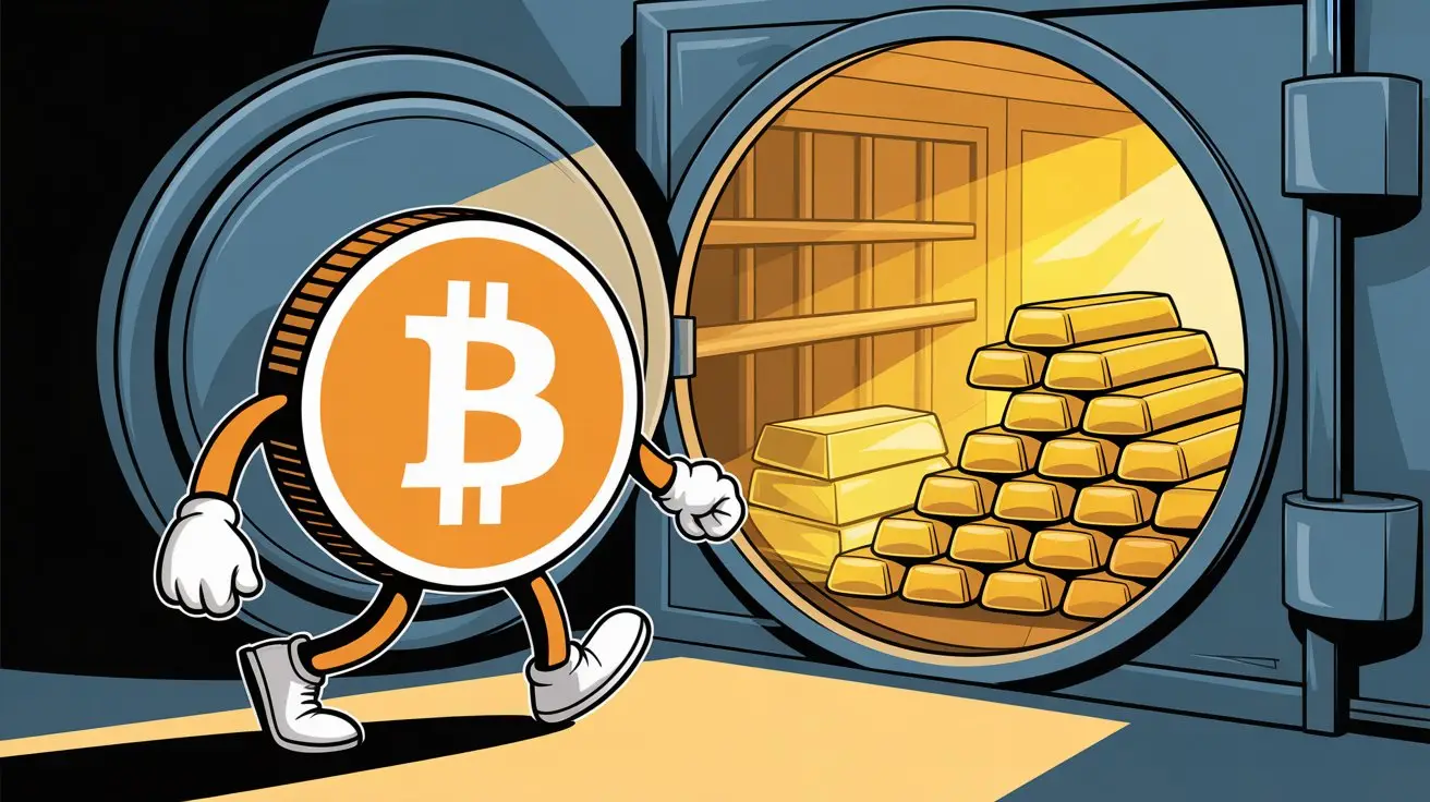 A Bitcoin követheti az arany útját