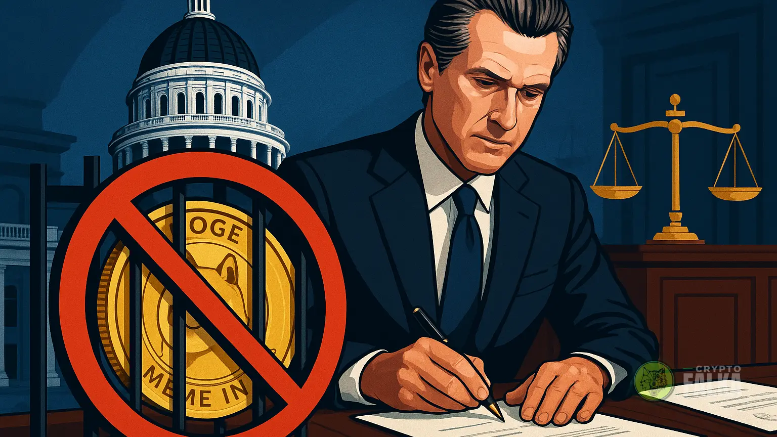 Kalifornia 2027-től tiltja a tisztségviselők memecoin-kibocsátását