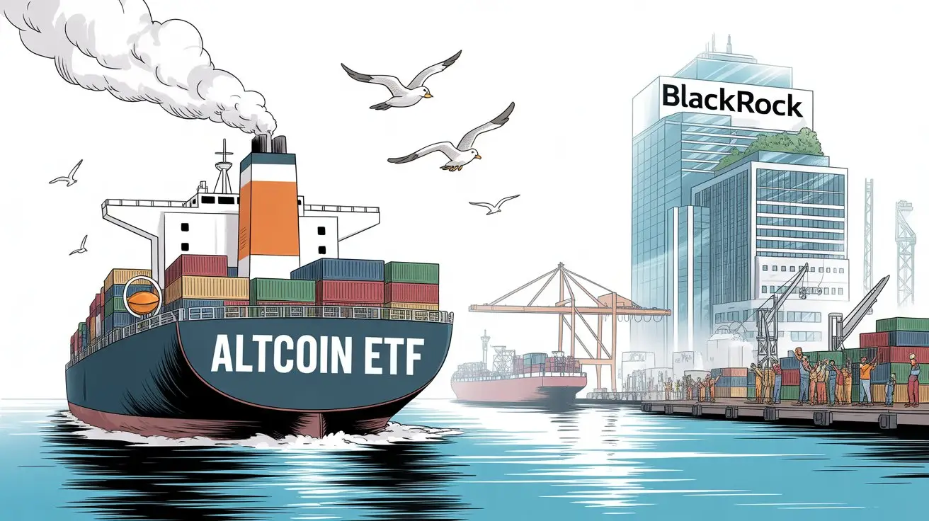 A BlackRock nélkül nincs buli az altcoin ETF-piacon