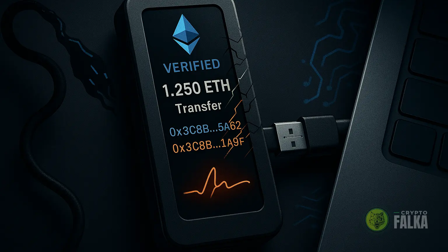 A Ledger régi Ethereum-appján reprodukáltak egy támadást